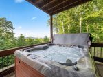 Crow`s Nest: Hot Tub View
